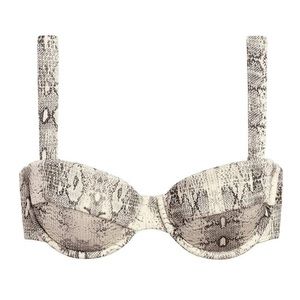 Snake Rib Bustier Bikini SET (M)